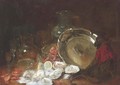 A monkey sitting by a salver - Charles Monginot