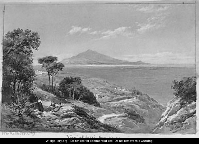 View of Capri from Massa - Charles Rowbotham