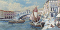 The Rialto Bridge, Venice, Italy - Charles Rowbotham