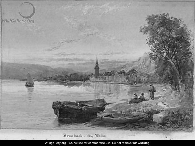 Braubach on the Rhine - Charles Rowbotham
