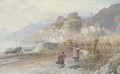 Washerwomen on the Italian coast - Charles Gregory
