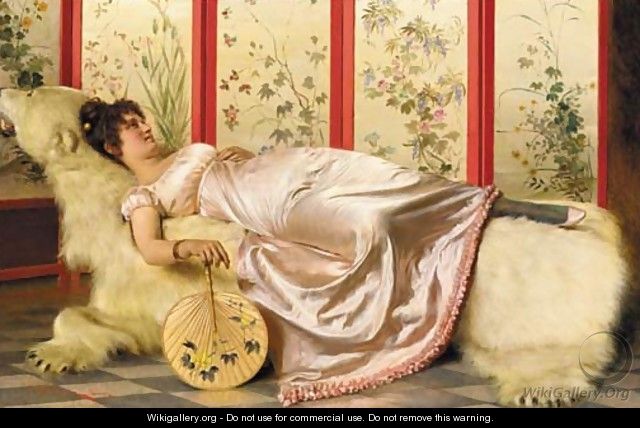 A Quiet Moment - Charles Joseph Frederick Soulacroix