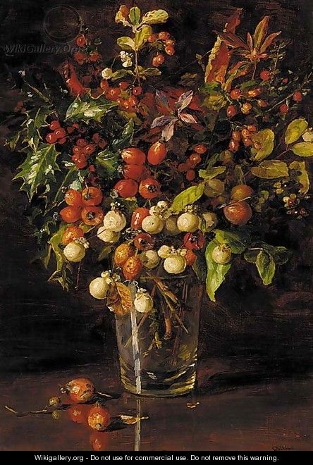 Autumn berries - Catherine M. Wood