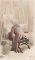 An artist in his studio - Charles Bargue