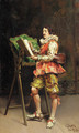 The violinist - Cesare-Auguste Detti