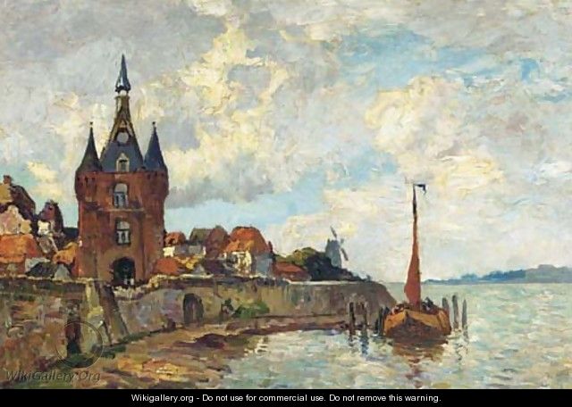De Lekpoort, Vianen city gate by the river Lek - Charles Dankmeijer