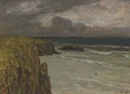 Falaise sur la mer - Charles Cottet