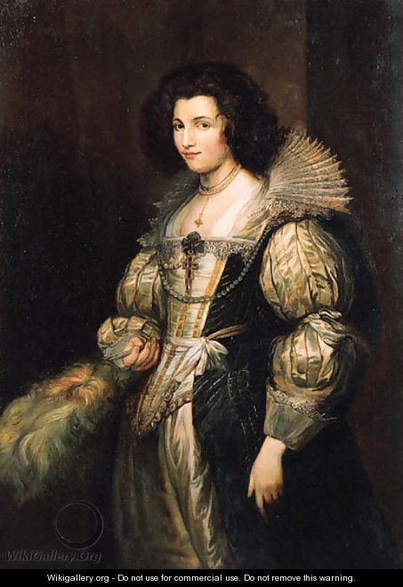 Portrait of Maria Louisa de Tassis (1611-1638) - Carl Faust