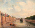 The Hofvijver, The Hague - Carl Eduard Ahrendts