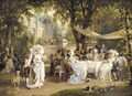 The garden party - Karl Schweninger