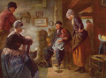 Grandfathers visit, Volendam - Carl Jacoby