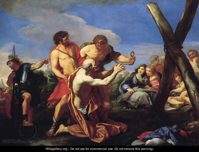 Saint Andrew led to the Cross of Martyrdom - Carlo Maratta or Maratti