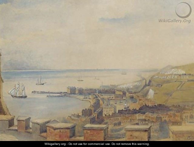 Dover from the battlements - C. Sullivan
