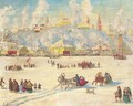 Winter fair - Boris Kustodiev