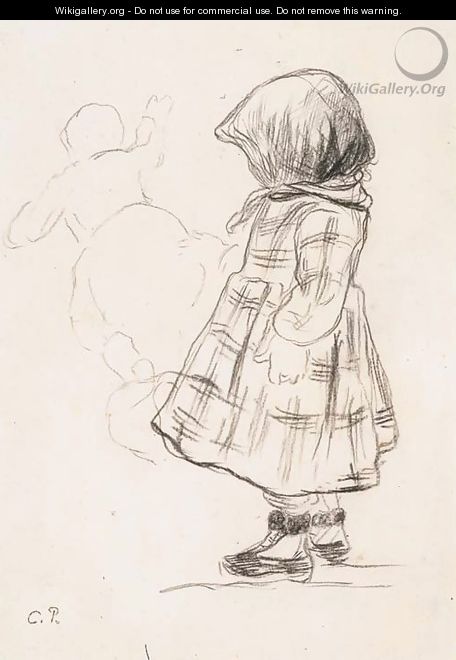 Jeune garcon - Camille Pissarro