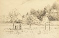 Jardin maraicher a l'Hermitage - Camille Pissarro