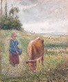 Gardeuse de vache, Cte des Grouettes, Pontoise - Camille Pissarro