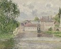 Le Pont et l'imprimerie AAAA  Moret - Camille Pissarro