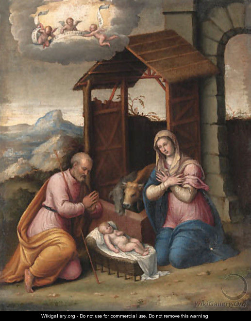 The Nativity - Camillo Filippi (Ferrara)