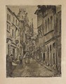 Rue Damiette, AAAA  Rouen - Camille Pissarro