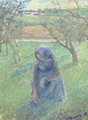Ramasseuse d'herbe - Camille Pissarro