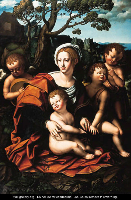 The Madonna and Child - Bernardino Marchiselli 