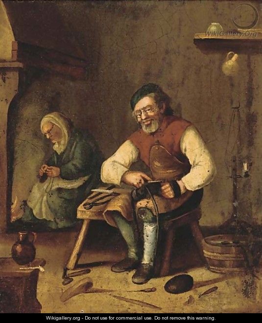 A cobbler in an interior - Berlin School