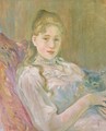 La jeune fille au chat - Berthe Morisot