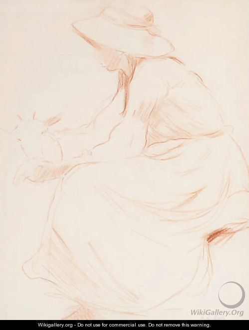 Julie la chvre - Berthe Morisot