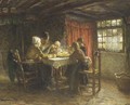 The hot supper - Bernardus Johannes Blommers