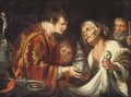 The Charity of Saint Laurence - Bernardo Strozzi