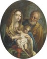 The Holy Family - Bolognese School
