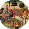 Incidents from the Story of David and Goliath - Florentine School
