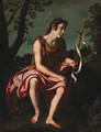 Saint John the Baptist in the wilderness - Florentine School