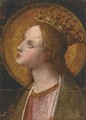 Head of a female saint - Florentine School