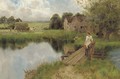 By the millpond - Florence A. Saltmer