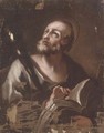 Saint Jerome in his Study - (after) Luca Giordano