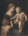 The Virgin and Child with the Infant Saint John the Baptist - (after) Bernardino Luini