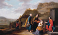 Christ and the woman of Samaria - Floris Gerritsz. van Schooten