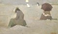 Elegant ladies on the beach - Floris Arntzenius