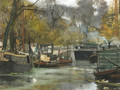 A canalscene in Groningen - Floris Arntzenius