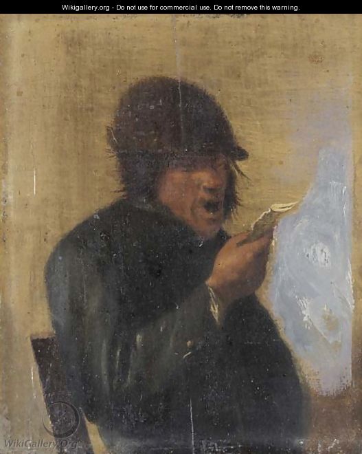 A peasant - (after) Adriaen Brouwer