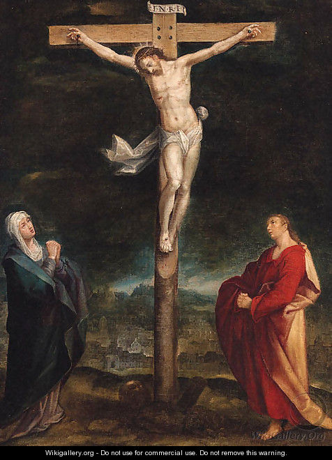 The Crucifixion - (after) Adam Van Noort
