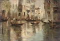 A busy backwater, Venice - Ferdinando Silvani