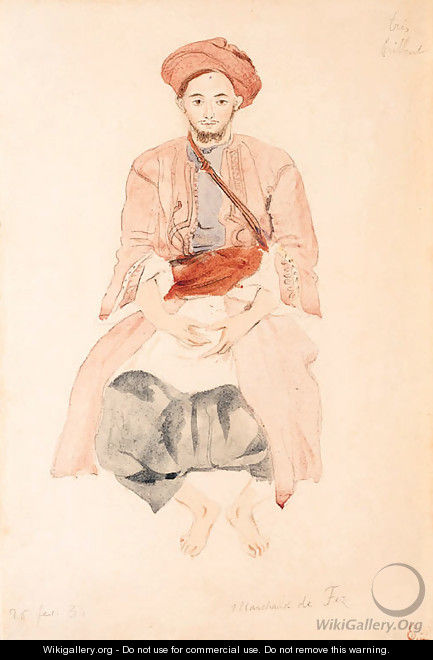 Marchand de Fez - Eugene Delacroix