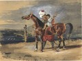 The Riding Lesson - Eugene Delacroix