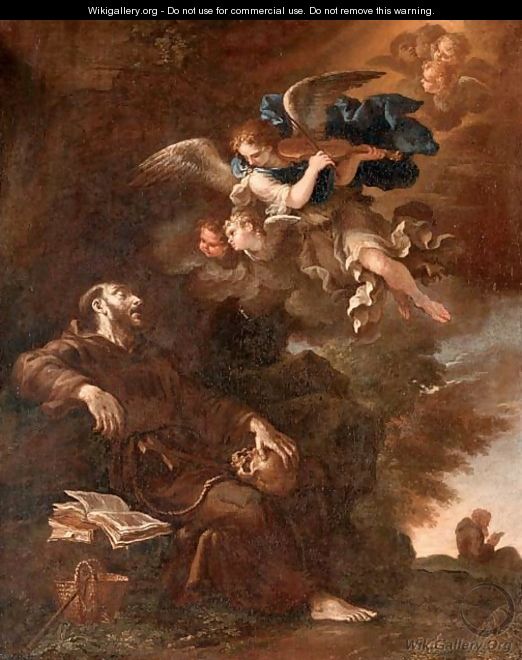 The Ecstasy of Saint Francis - Filippo Lauri