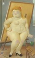 The Model - Fernando Botero