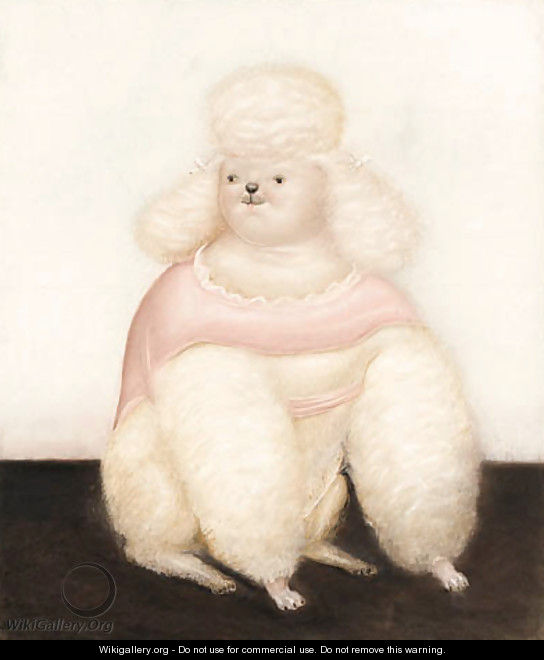 French Poodle - Fernando Botero