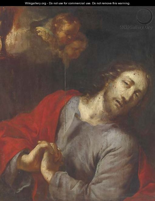 Christ the Man of Sorrows - Flemish School